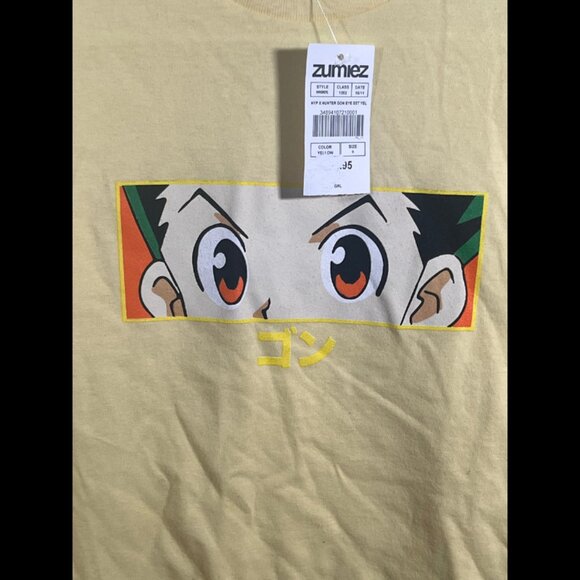 Hypland x Hunter x Hunter Gon Eye Yellow T-Shirt - Picture 1 of 6